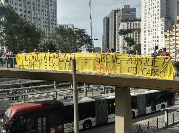 Abaixo o Sampaprev! Fora Dória! Organizar a solidariedade e fortalecer a greve pela&nbsp;base.