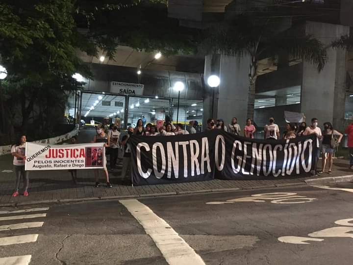 QUEREMOS JUSTIÇA E LIBERDADE AOS INOCENTES DA&nbsp;QUEBRADA!
