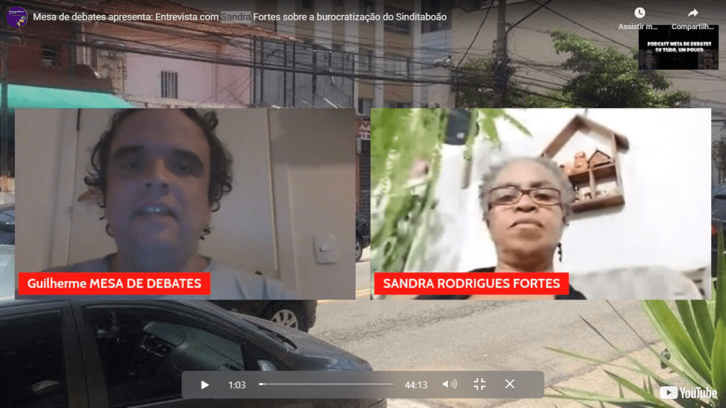 Entrevista com Sandra Fortes sobre o&nbsp;SindTaboão