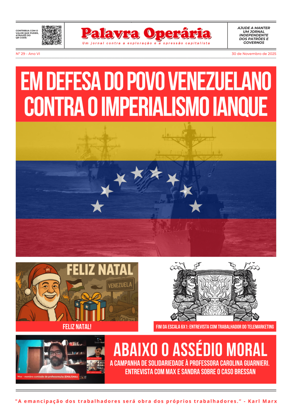 📰Palavra Operária n°&nbsp;29