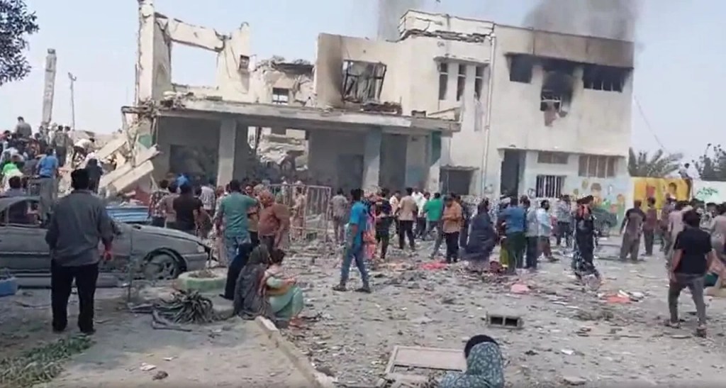 O Irã é atacado pelos EUA e&nbsp;Israel